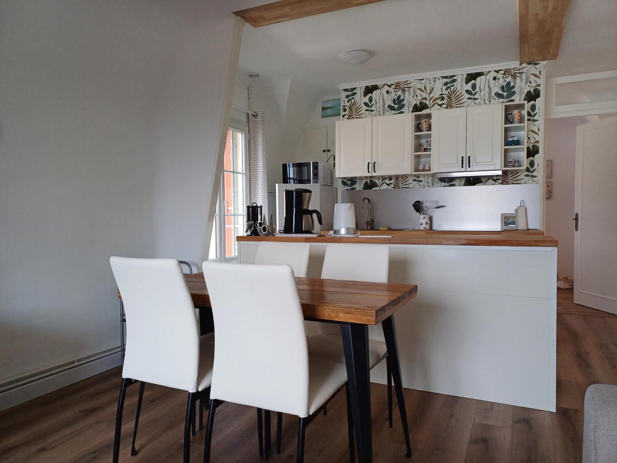 Au Gre Des Marees 2 Appartement Face A La Mer 2Eme Etage Ault Zewnętrze zdjęcie