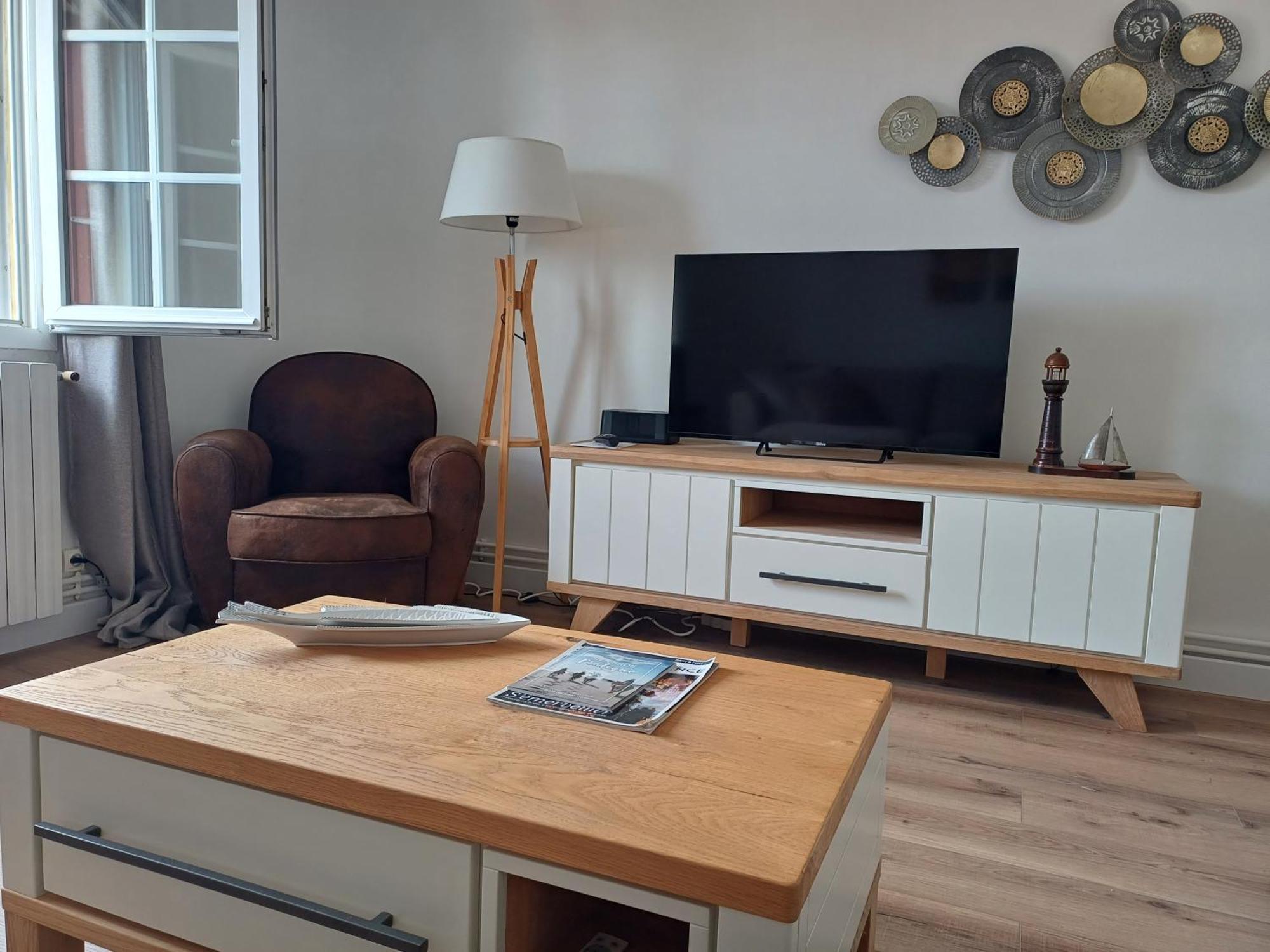 Au Gre Des Marees 2 Appartement Face A La Mer 2Eme Etage Ault Zewnętrze zdjęcie